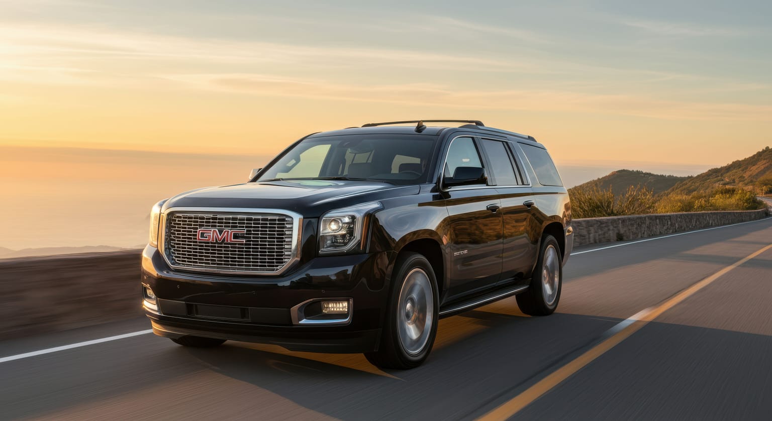 Cadillac Escalade at luxury venue